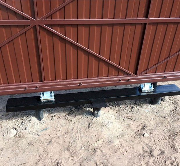 Винтовые сваи под откатные ворота и калитки в Чехове