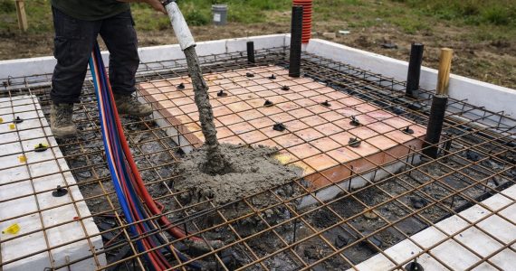 Установка утепленного финского фундамента под ключ 